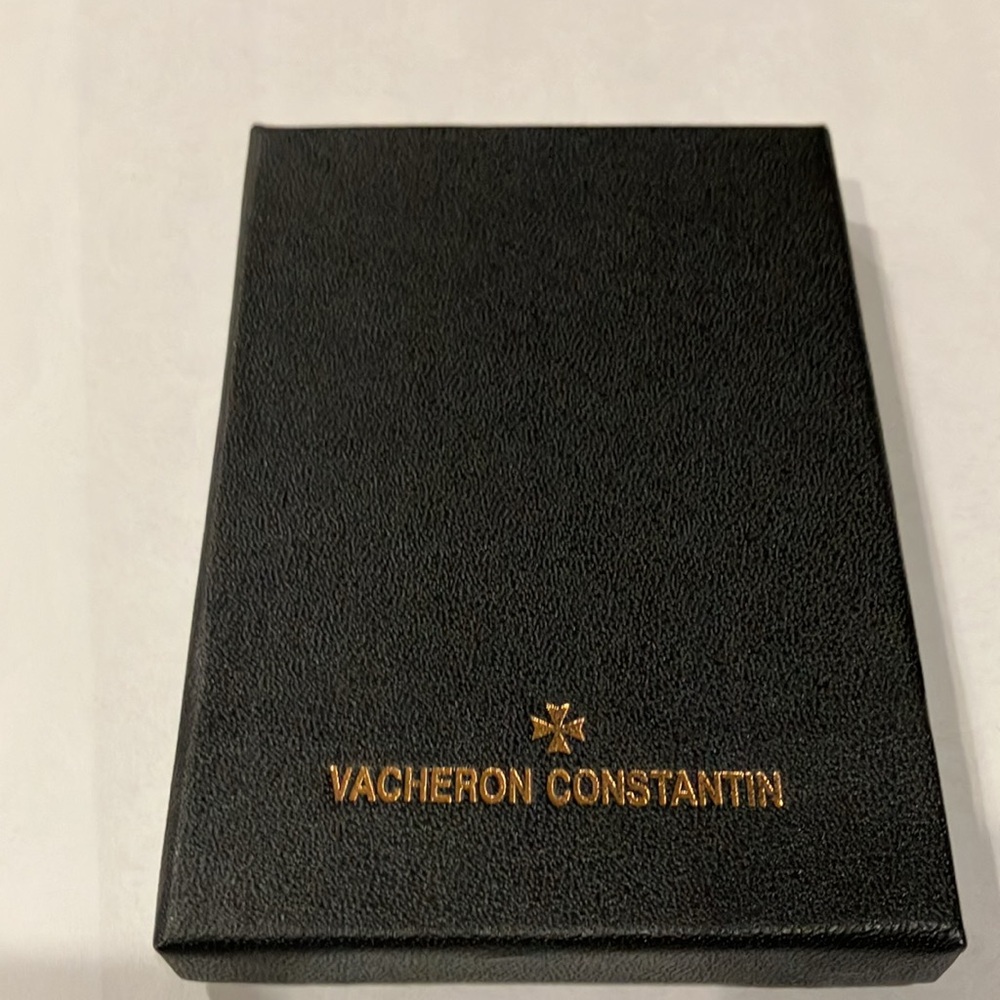 Vacheron Constantin watch brand black calf leather card holder. Brand new! - Picture 4 of 6